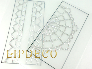 レース柄の練習